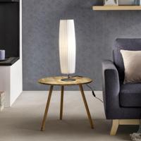 Artistiq Tafellamp 'Dani' 60cm hoog, kleur wit - thumbnail