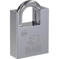 Basi 6160-5000 Hangslot 50 mm Verschillend sluitend Zilver Sleutelslot - thumbnail