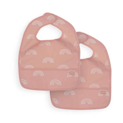 Jollein slab waterproof - set van 2 - blush pink Jollein slab waterproof - set van 2 - blush pink