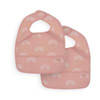 Jollein slab waterproof - set van 2 - blush pink - thumbnail