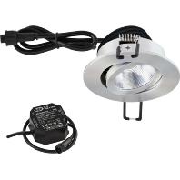 EVN PC650N91402 EVN Lichttechnik LED-inbouwlamp LED LED vast ingebouwd 8.4 W Aluminium