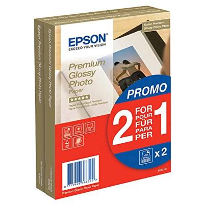 Epson Premium Glossy Photo Paper C13S042167 Fotopapier 10 x 15 cm 255 g/m² 80 vellen Hoogglans