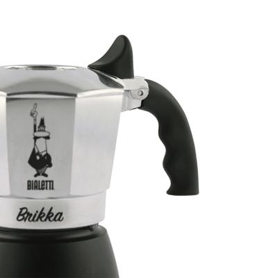 Italiaanse Koffiepot Bialetti BRIKKA Aluminium 4 Koppar