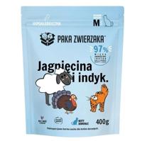 PAKA ZWIERZAKA Lamb and turkey - droog kattenvoer - 400g - thumbnail