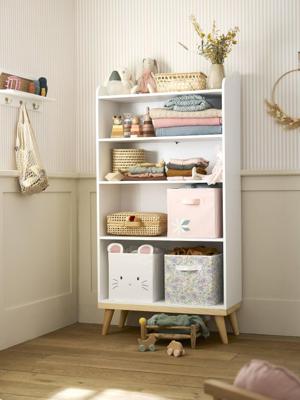 Boekenkast ROMANCE-LIJN wit