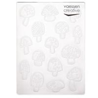 Vaessen Creative • embossing folder paddestoel soorten - thumbnail
