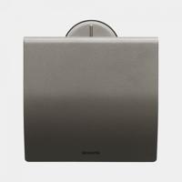 Brabantia Profile Toiletrolhouder - met klep - profile platinum 483363 - thumbnail