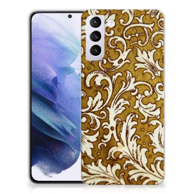 Siliconen Hoesje Samsung Galaxy S21 Plus Barok Goud Siliconen Hoesje Samsung Galaxy S21 Plus Barok Goud
