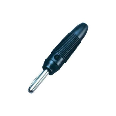 BKL Electronic 072150-P Banaanstekker Stekker, recht Stift-Ø: 4 mm Zwart 1 stuk(s)