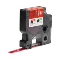 Labeltape DYMO IND RHINO 1805416 Vinyl Tapekleur: Rood Tekstkleur:Wit 12 mm 5.5 m - thumbnail