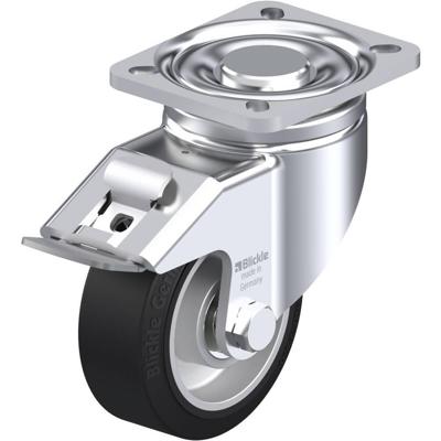 Blickle LH-ALEV 100K-1-FI Zwenkwiel met rem Wieldiameter: 100 mm Draagvermogen (max.): 200 kg 1 stuk(s)