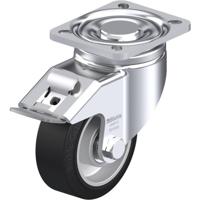 Blickle LH-ALEV 100K-1-FI Zwenkwiel met rem Wieldiameter: 100 mm Draagvermogen (max.): 200 kg 1 stuk(s) - thumbnail