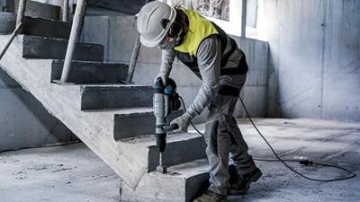 Bosch Accessoires Hardmetalen bouchardeerkop 50 x 50 mm 1st - 2608690179