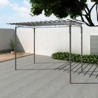 VidaXL Stalen rozenboog 215 cm - thumbnail