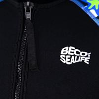 Beco Sealife wetsuit blauw groen-92 - thumbnail