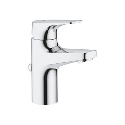 GROHE Bau Flow waterbesparende wastafelkraan S-size met waste chroom 23751000 GROHE Bau Flow waterbesparende wastafelkraan S-size met waste chroom 23751000