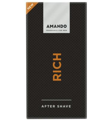 Amando Rich aftershave 50 Milliliter Amando Rich aftershave 50 Milliliter