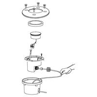 Eglo GrondinbouwspotLamedo rond RVS - 93482 - thumbnail