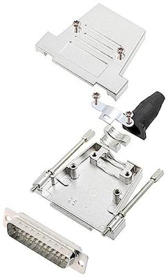 encitech DTSL25-LJSRG-T-DMP-W-K 6355-8040-23 D-sub male connectorset 180 ° Aantal polen: 25 Soldeerkelk 1 stuk(s)