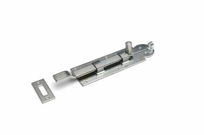 Plaatschuif bocht 080mm verzinkt