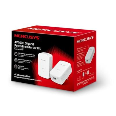 Mercusys Powerline WiFi uitbreidingsadapter MP500 KIT 1000 MBit/s