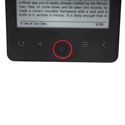 Elektronische boeklezer, e-book Denver EBO-620-6'/15,24 cm, 1024 x 758, elektrische inkt, 4 GB, MicroSD, Bat 1500 mAh