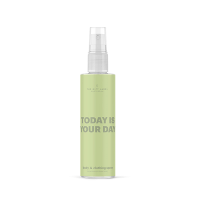 The Gift Label Today Is Your Day Body & Clothing Spray 100ml