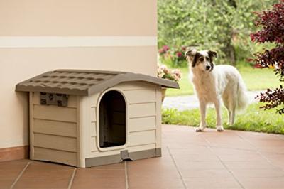 Bama pet cuccia hondenhok 89x75x62 cm beige/taupe