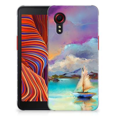 Smartphone hoesje Samsung Galaxy Xcover 5 Boat