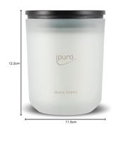 IPuro geurkaars blanc 270gr - thumbnail