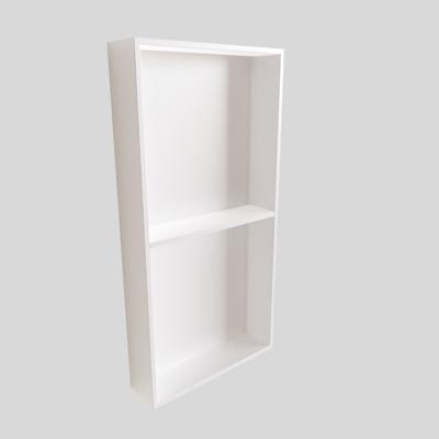 In Of Opbouwnis Boss & Wessing 59.5x29.5x8 cm met 2 Schappen Wit Boss & Wessing In Of Opbouwnis Boss & Wessing 59.5x29.5x8 cm met 2 Schappen Wit Boss & Wessing