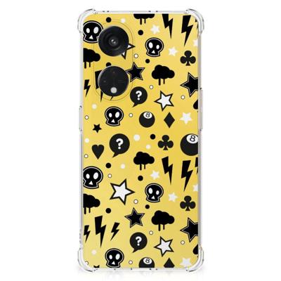 Extreme Case OPPO Reno8 T 5G Punk Geel Extreme Case OPPO Reno8 T 5G Punk Geel