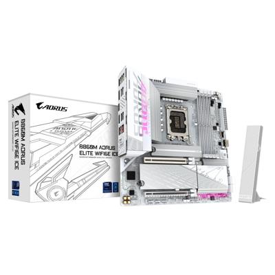 Moederbord Intel Gigabyte B860M AORUS ELITE WIFI6E ICE