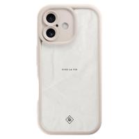 iPhone 16 beige case - Vive la vie - thumbnail