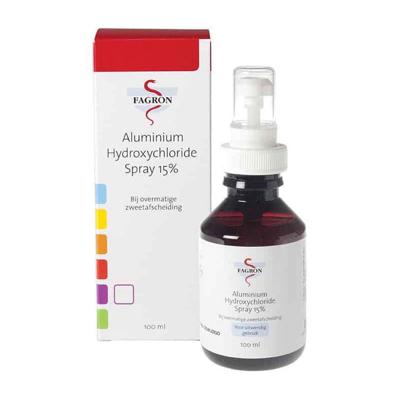 Fagron Aluminium hydrochloride 15% spray 100 Milliliter
