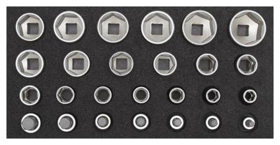 Gedore Dopsleutelset 1/2” | 2/6 CT-module | 26-dlg - 3301708