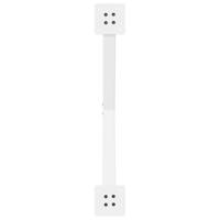 Eettafelpoten 2 st X-vormig 80x(72-73) cm staal wit - thumbnail