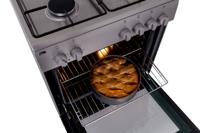 ETNA FGV160RVS fornuis Vrijstaand fornuis Gaskookplaat Roestvrijstaal A - thumbnail