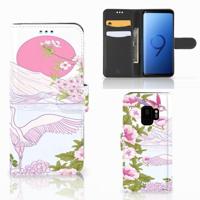 Samsung Galaxy S9 | Telefoonhoesje | Met pasjeshouder | Bird Standing - thumbnail