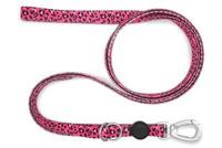 MORSO HONDENRIEM VERSTELBAAR GERECYCLED BUBBLE LEO ROZE 65-200X2,5 CM 20-80 KG - thumbnail