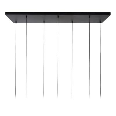 Lucide MALOTO - Hanglamp - 7xE27 - Amber