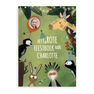 Boek met naam - Het grote feestboek - Hardcover