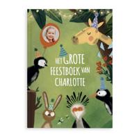 Boek met naam - Het grote feestboek - Hardcover - thumbnail