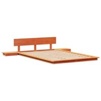 Bedframe Bruin 120 x 190 cm Hout - thumbnail