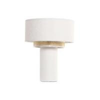 Bureaulamp Home ESPRIT Wit Natuurlijk 50 W 220 V - thumbnail