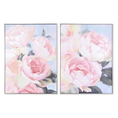 Canvas DKD Home Decor polyestyreen Canvas 60 x 3 x 80 cm 60 x 3,5 x 80 cm