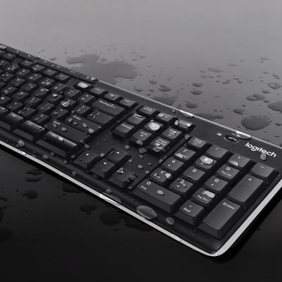 Logitech MK270 toetsenbord RF Draadloos QWERTZ Zwitsers Zwart
