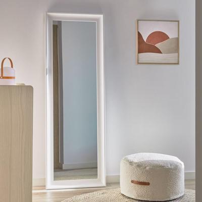 Kave Home Spiegel 'Romila', 158.5 x 52cm, kleur Wit