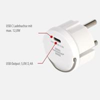 Brennenstuhl Adapter 12 W Wit - thumbnail