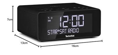 Technisat Digitradio 52 Wekkerradio Zwart - thumbnail
